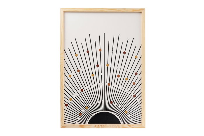 Wallity Huhu198 - Set de 3 Pinturas Decorativas en MDF de 35 x 50 cm